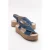 Bellezza Leren Plateausandaal (Dames)