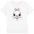 Disney Kinderen/kinderen marie gezicht t-shirt