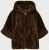 Bomont Poncho Celia  Bruin dames