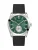 GUESS Analoog horloge ‘Greyson’  groen / zwart / zilver