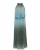 WE Fashion Jurk  blauw / groen