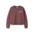 NAME IT KIDS sweater met tekst – donkerrood