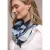 Street One Dames Modal lussjaal met patroonmix in Blauw