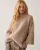 Summum Oversized Sweater Cushy Wool Blend 7s7940-70034 Sweater 708 Light Taupe