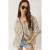 Oversized Gestreepte Poplin Shirt met Pocketdetail