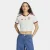 ADIDAS PERFORMANCE Functioneel shirt ‘Spain 26 Away Cropped’  geel / bourgogne / wit