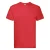Fruit Of The Loom Heren Super Premium T-shirt met korte mouwen en ronde hals (Rood)