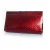 Jimmy Choo python leren clutch in metallic rood