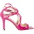 Jimmy Choo Lance Strappy Sandalen in Roze Patentleer