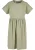 Urban Classics – Organic Empire Valance Tee Kinder Korte jurk – Kids 122/128 – Groen