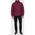 Calvin Klein Ls Chenille Stand Collar Jacket Berry Glaze