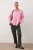 TRENDYOLMİLLA Dames Roze Effen Lang Oversized Overhemden