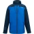 Regatta Heren Calderdale Kleurblok Waterdichte Jas (Olympisch Blauw/Marineblauw)