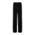 &Co Woman straight high waist broek zwart met pailletten