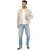 Brave Soul Heren Harrington Jas (Crème)