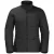 Jack Wolfskin Dames/Dames Bergland INS gewatteerd jack (Zwart)