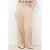 Caroll high waist broek beige