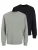 JACK & JONES Sweatshirt ‘Star’  rookgrijs