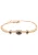 faina Armband  rose-goud / zwart / transparant