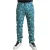 Bloemenprint Versleten Jeans Pan75047