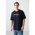 Oversized Geprinte Crew Neck T-shirt