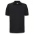 Russell Heren Piqué slijtvast poloshirt (Zwart)