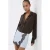 Mango skort – lichtblauw