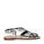 Fred de la Bretoniere Gitel Cross Mirror sandalen