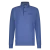 Fellows United Pullover Half Zip Jacquard Mid  Blue  L