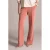 Yest straight regular waist broek oudroze