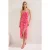 Dames maxi-jurk met bloemenprint, casual/dagelijks te dragen