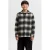 JACK & JONES JUNIOR geruit overshirt – antraciet