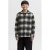 JACK & JONES JUNIOR geruit overshirt – antraciet