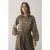 Summum Woman Top Long Sleeve Zig Zag Lurex Dark Camo