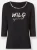 heine Shirt  zwart / wit