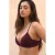 Sam Friday voorgevormde triangel bikinitop Drift donkerrood