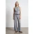 Hoge Taille Wijde Pantalon met Plissé
