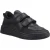 Hush Puppies Daxton Leren Jongens Zwarte Sneakers