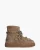 Inuikii Suede Double Tie Taupe
