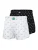 ADIDAS ORIGINALS Boxershorts ‘Comfort Cotton Woven’  zwart / wit