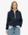 Superdry Vrouwen Estate Fleece met Halve Rits Blauw