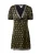 TOPSHOP Jurk  geel / groen / zwart