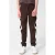 Shoeby gestreepte sweatpants – donkerbruin