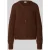 FYNCH-HATTON Loose fit gebreid jack van alpacamix met wol