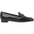 Stuart Weitzman Signature vierkante leren loafers
