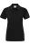 HAKRO 201 Dames Poloshirt zwart, Effen