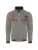 CARISMA Sweatvest  grijs / kersrood / zwart
