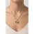 PURELEI Snake Coin Kette Silver