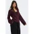Jacqueline de Yong Vest Jdysuper Becky L/s Wrap Cardi Knt N 15389817 Decadent Chocolate/melange Dames