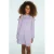 Mango Kids blousetop met open schouders en ruches – lila